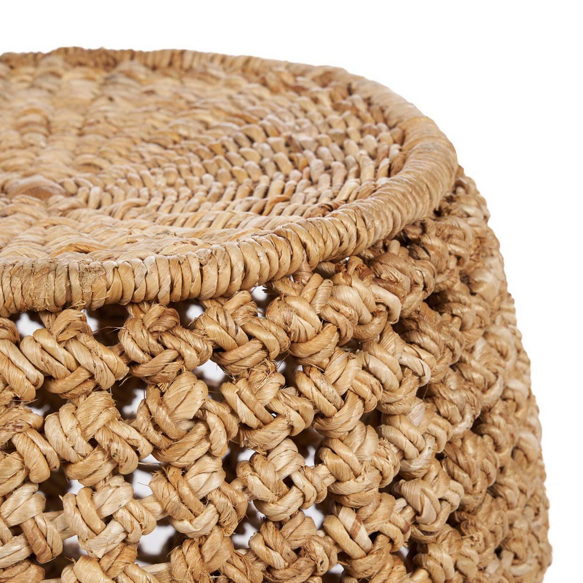 Palm leaf stool, 48 cm - handmade