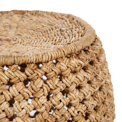 Palm leaf stool, 48 cm - handmade