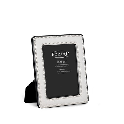 Sølvplet fotoramme Tours, 10 × 15 cm – hamret finish