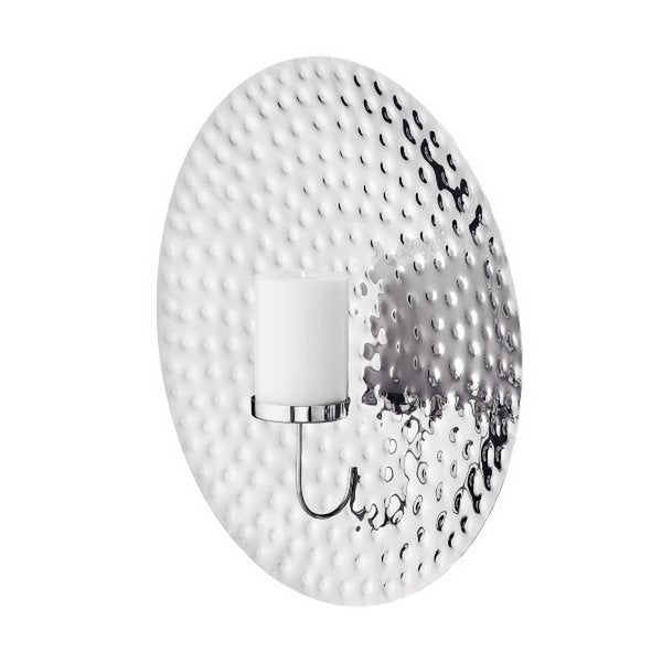 Sølv væglampe Udo, Ø 47cm