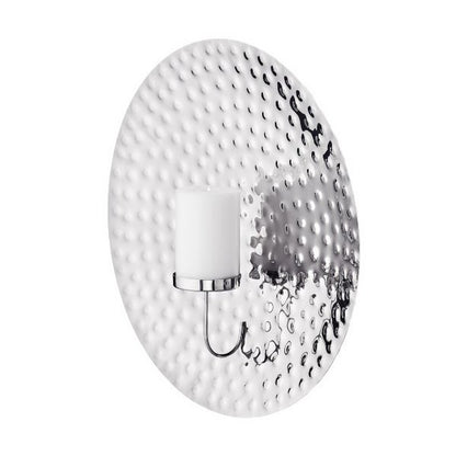 Sølv væglampe Udo, Ø 47cm