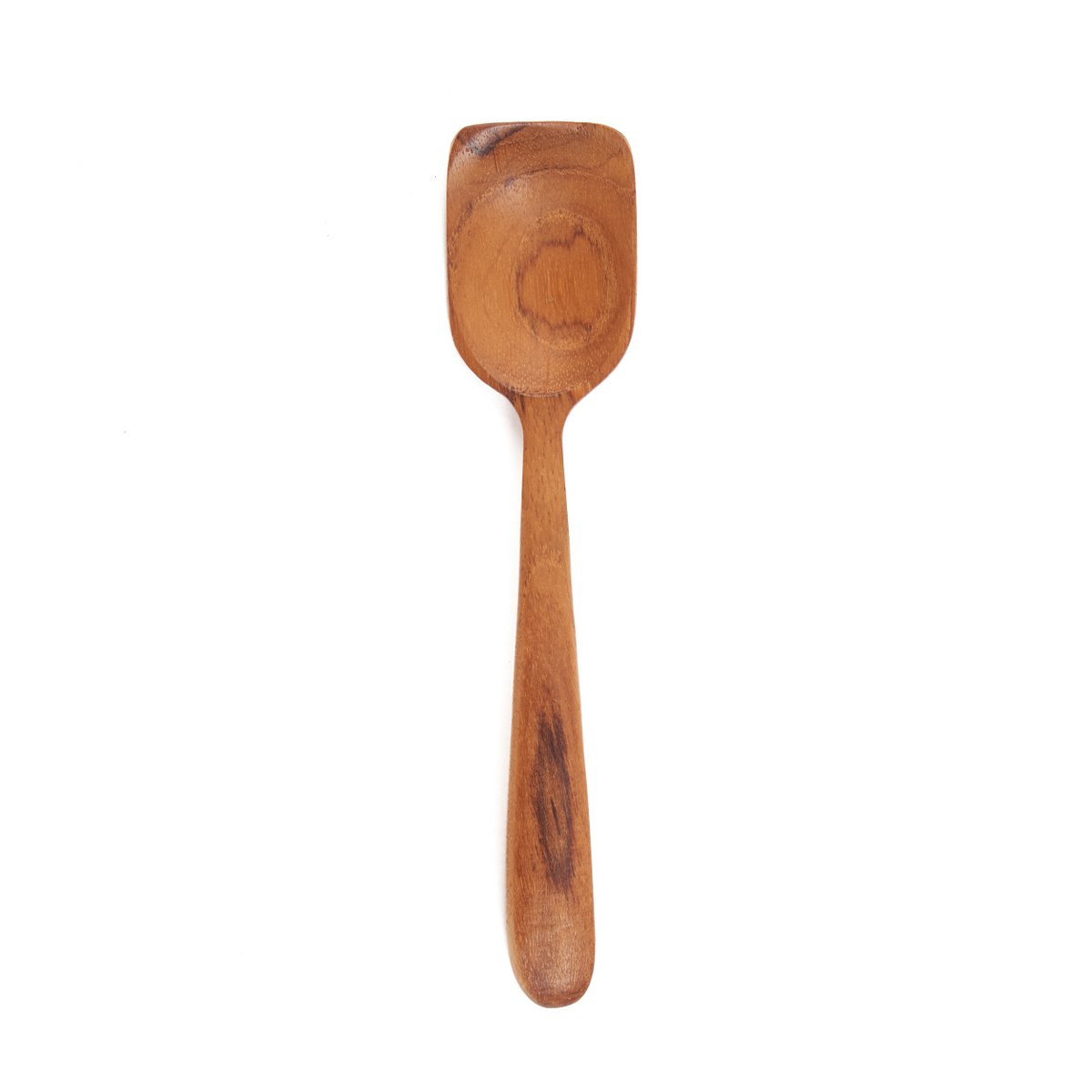 Dessertske i teak, 13 cm - naturlig finish