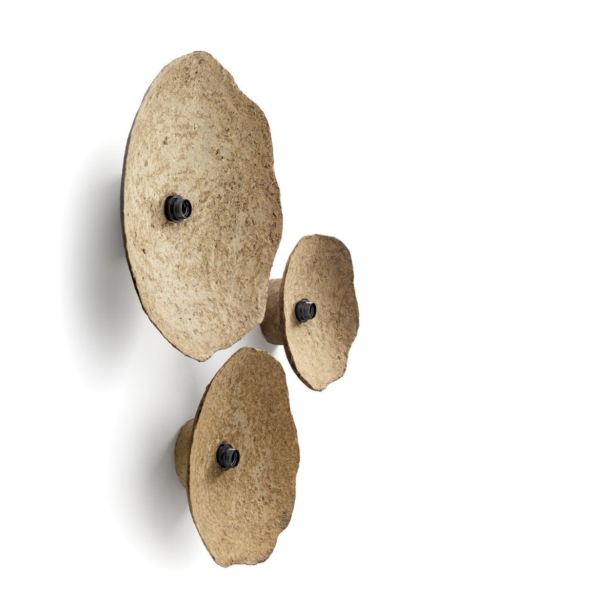 Papiermaché-Wandleuchte, 45 cm – Mud