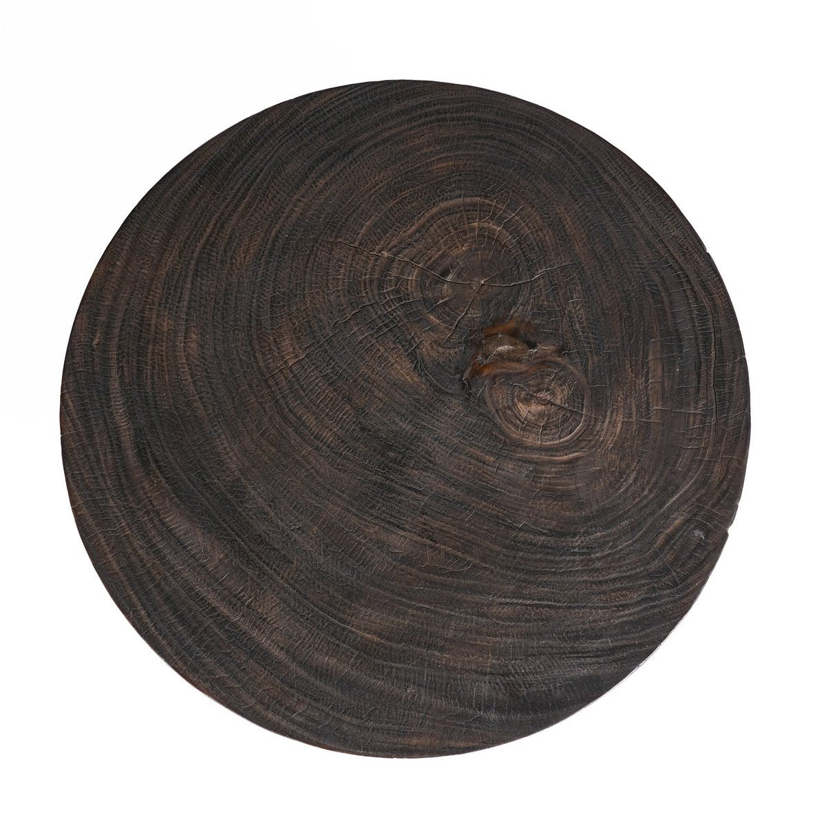 Octo Chic sofabord, 70 cm - Mørk valnød, rundt