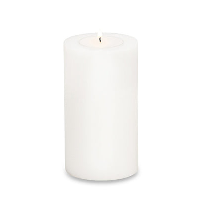 Cornelius wiederverwendbarer Kerzenständer Ø 10 cm H 18 cm – weiß
