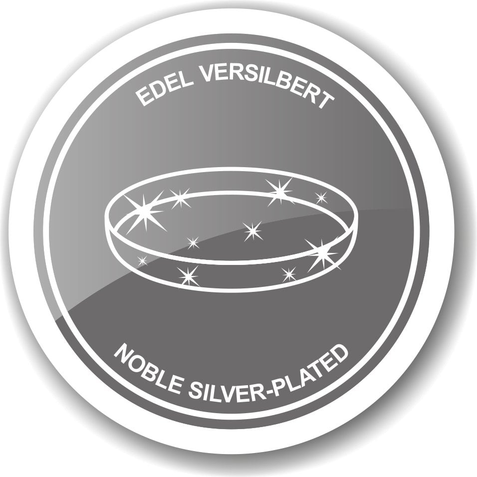 Silver-plated serving tray Delphi, 30 cm round