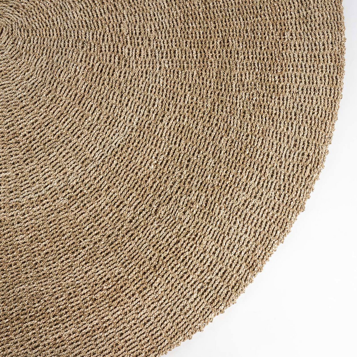 Sisal carpet round, natural – 200 cm