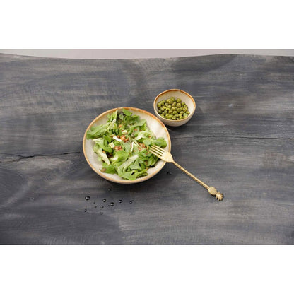 Stoneware bowl 11 cm - white, made in Portugal