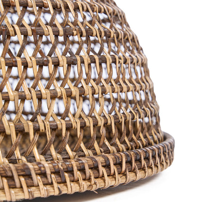 Rattan-Speisehaube, naturfarben - M