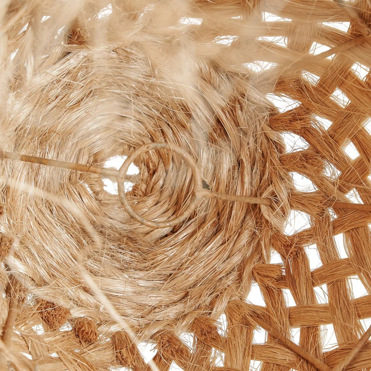 Abaca grass pendant shade 43 cm S - natural