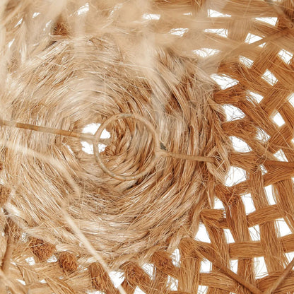 Abaca grass pendant shade 43 cm S - natural
