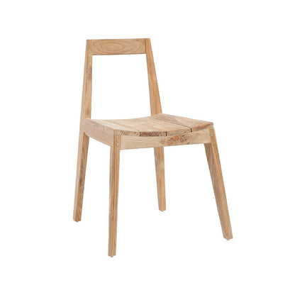 Paxi Teak-Esstischstuhl – Natur