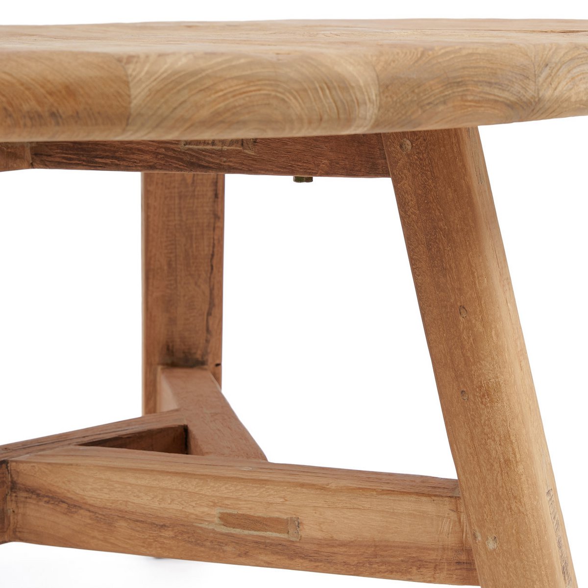 Couchtisch Holz, 80 cm rund - Natur