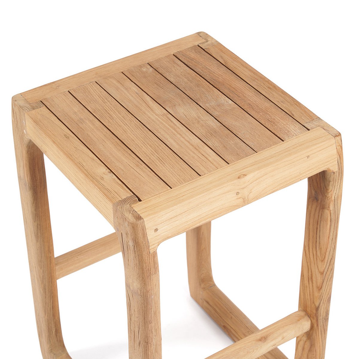 Teak Barhocker, 70 cm – Sitzgelegenheit für den Außenbereich
