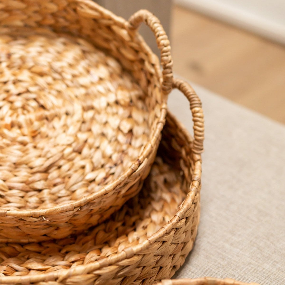 Vandhyacint dekorativ bakke Matahari – beige, lille