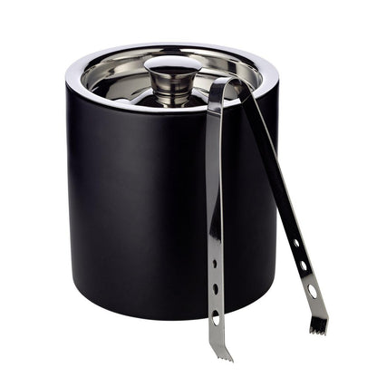 Isspand i rustfrit stål, Pearl, 16 cm - med låg og tang