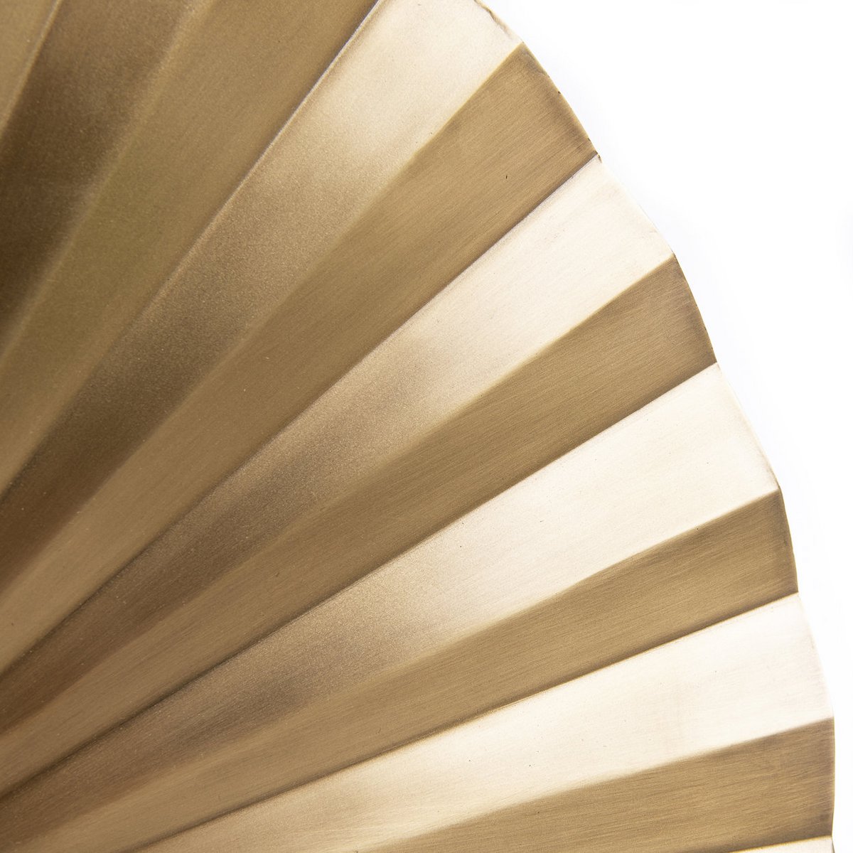 Wandleuchte Eisen, 60 cm – Messing-Finish, geklappt