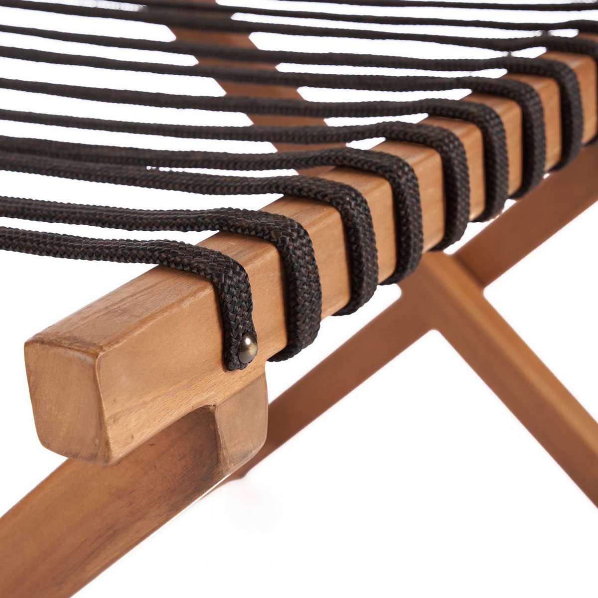 Gepäckträger aus Holz, klappbar – Natur