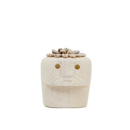 Stone carving hand-carved - 11 cm