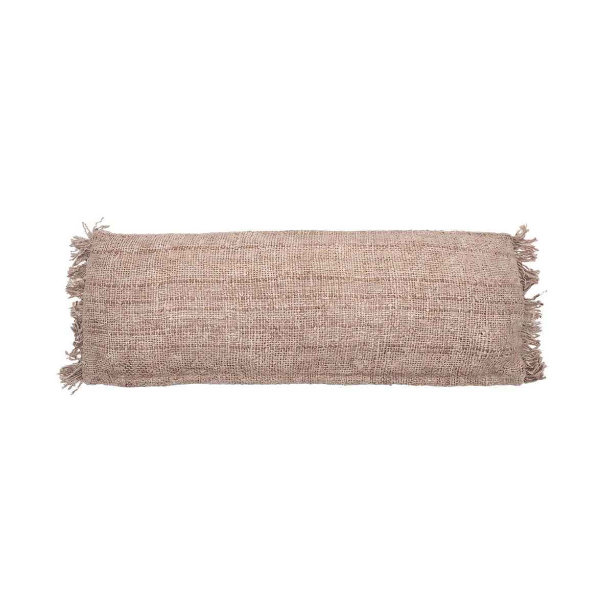 Pudebetræk i bomuld 35×100 cm - beige