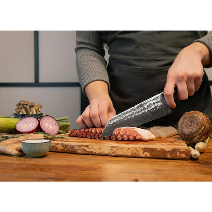 Bunka Damascus Starter-Set, 2 Messer – Schäl- und Santokumesser