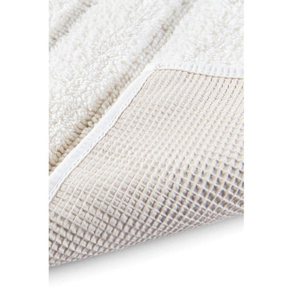 Badematte California, Baumwolle – White Smoke 100×60 cm