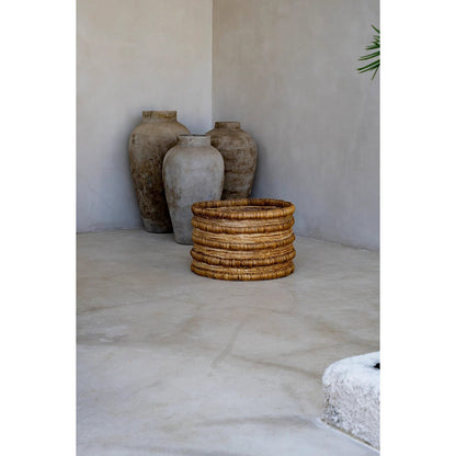 Seagrass basket, round - large