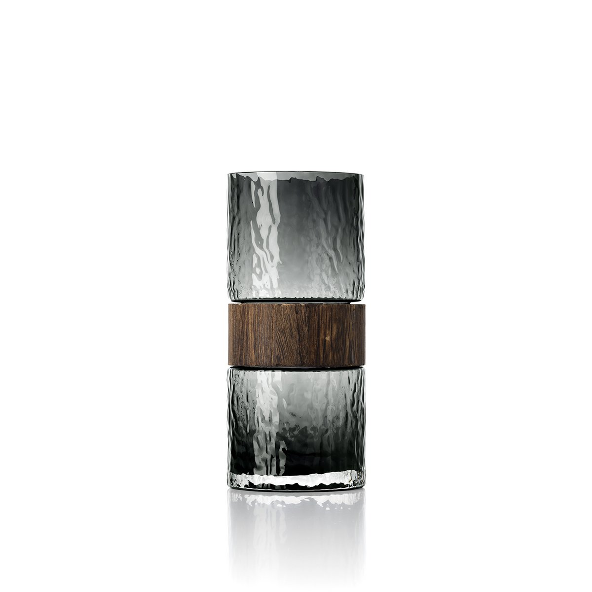 Glas- & Trævase, Mørkegrå - Mellem