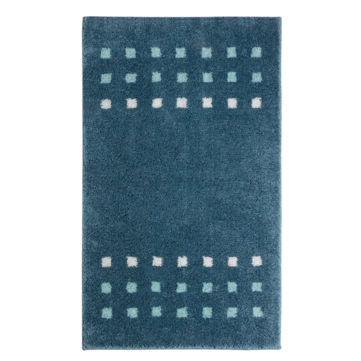 Akrylbademåtte, 60 × 100 cm - lang luv