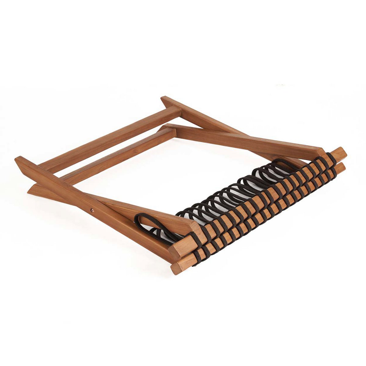 Gepäckträger aus Holz, klappbar – Natur