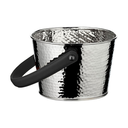 Stainless steel champagne cooler Gavin, hammered, 23 × 18 cm