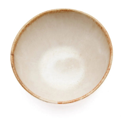Stoneware bowl 11 cm - white, made in Portugal
