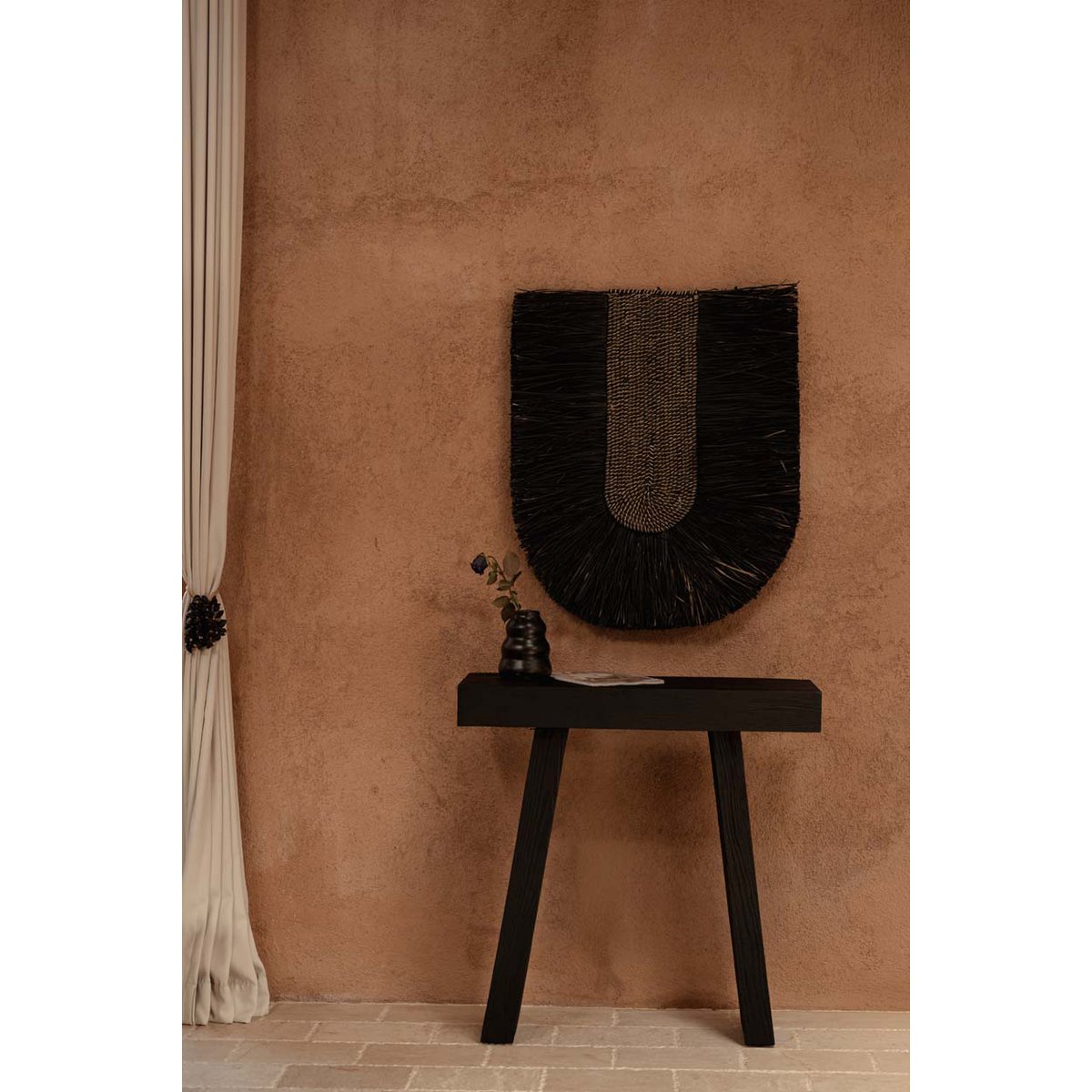 Stance Console, 86 cm - Black teak