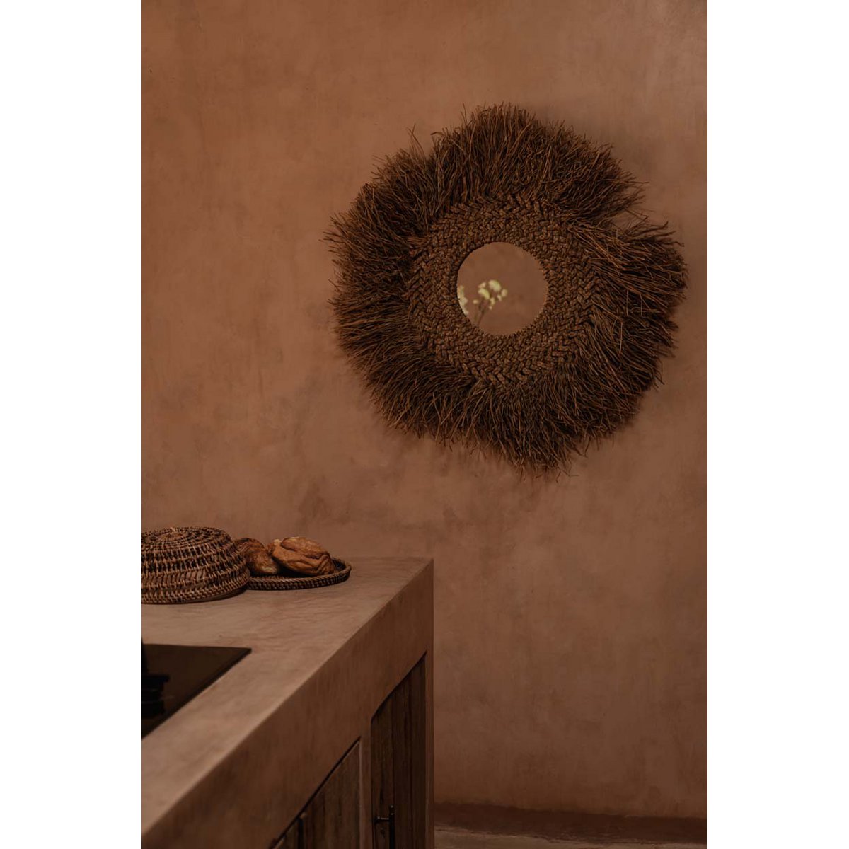 Søgræsspejl med sildebensflet, 75 cm - Natur