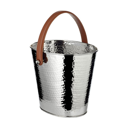 Stainless steel champagne cooler Gavin, hammered, 26 cm