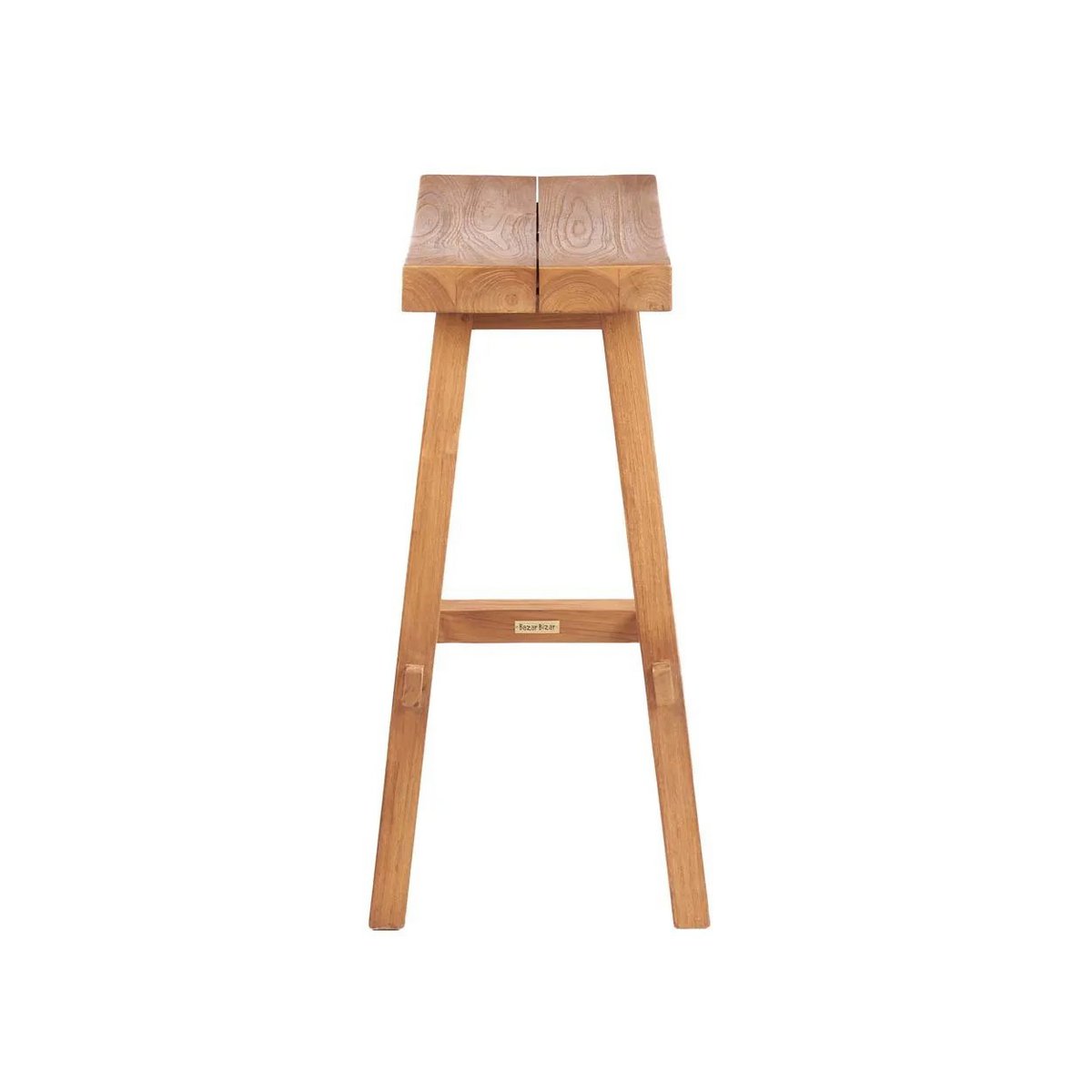 Teak bar stool, 47 × 75 cm - Outdoor