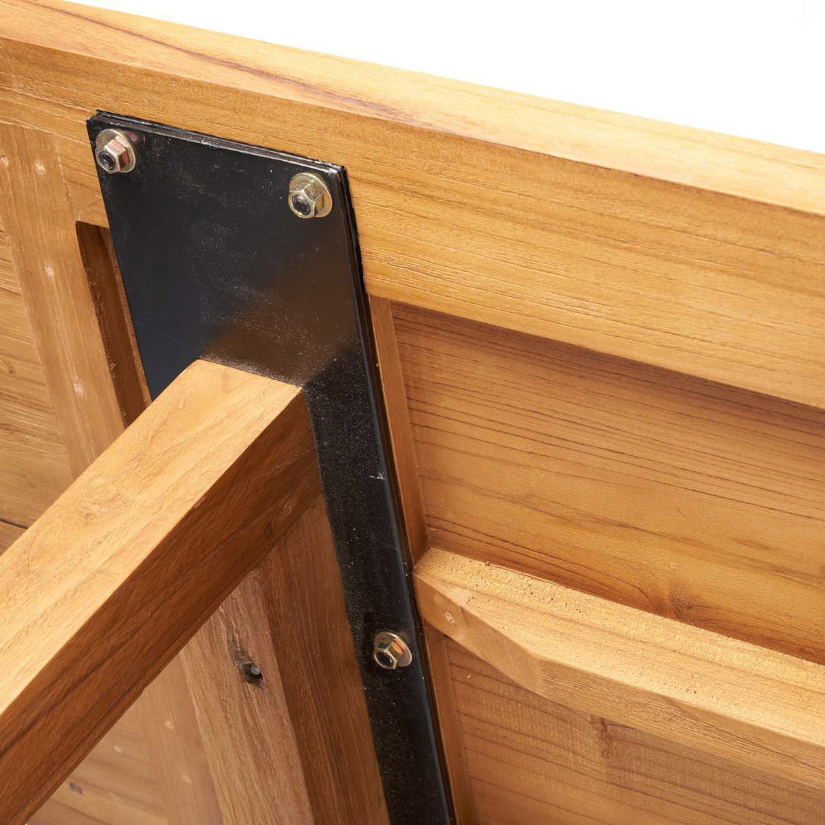 Spisebord i teak, 180 cm - naturtræ