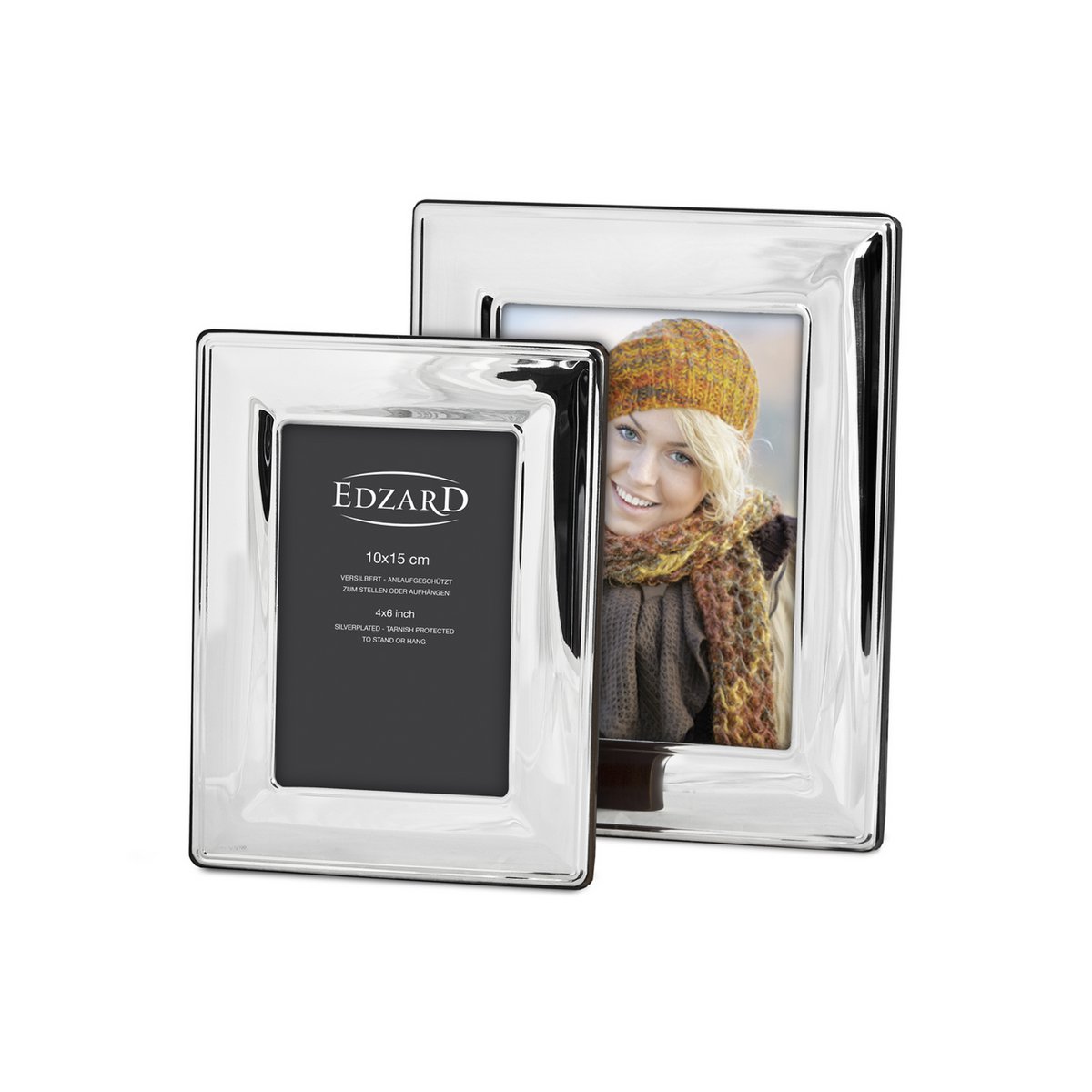 Forsølvet fotoramme Amiens 13×18 cm – anløbsfri