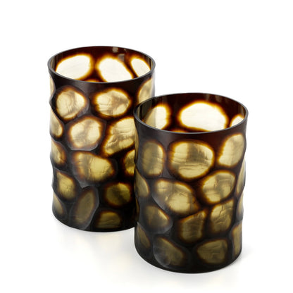 Vague Dorée Vase - Honning - L