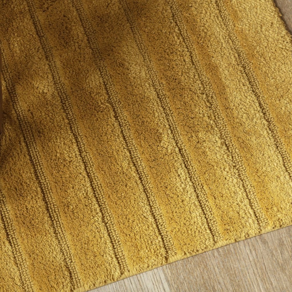 California Cotton Bath Mat 60×100 cm - Ochre