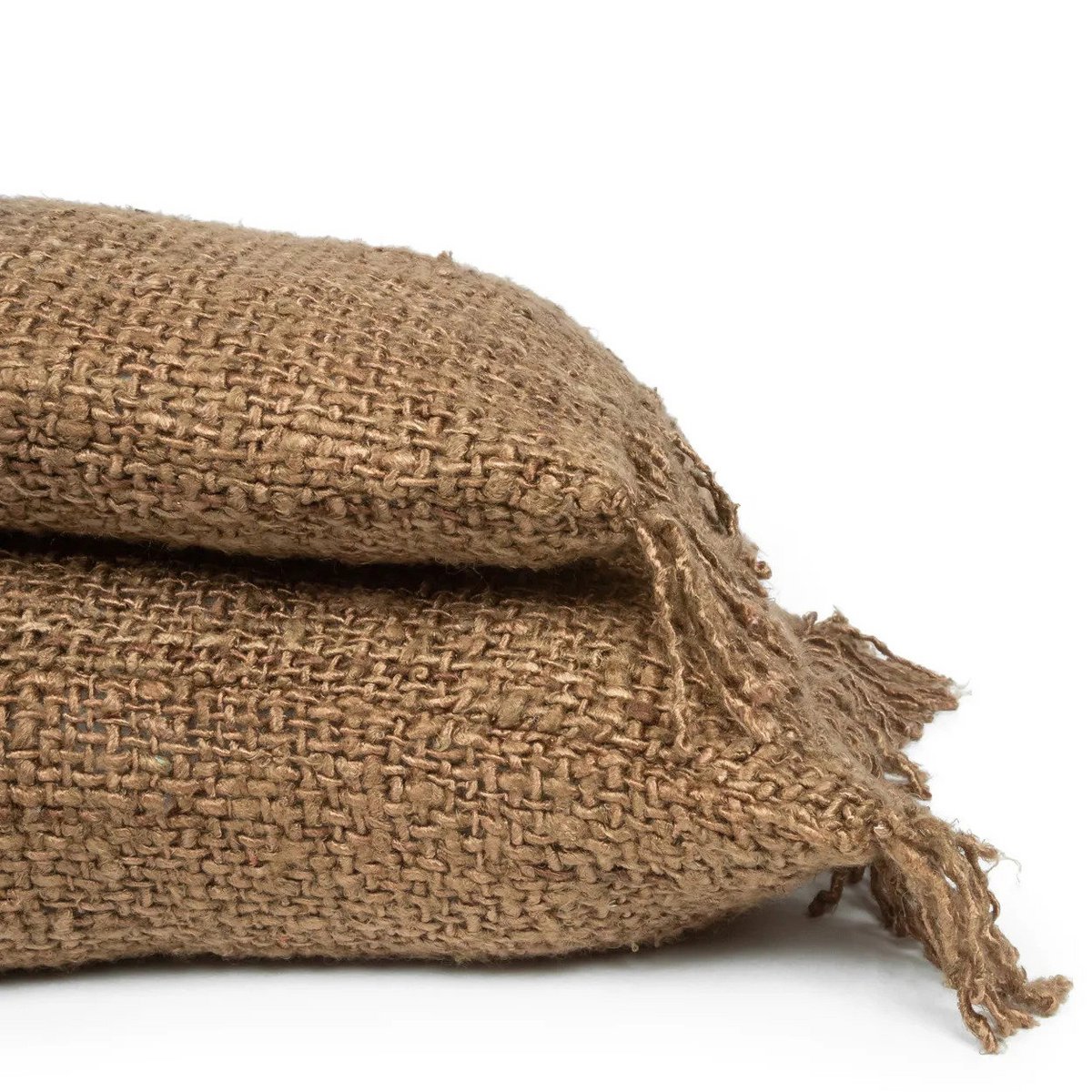 Kissenbezug aus Baumwolle 35×100 cm – braun