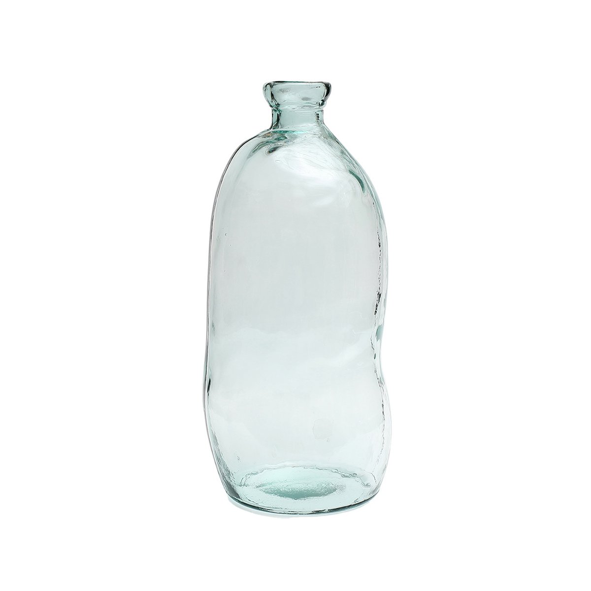 Jinsuo vase af genbrugsglas, stor - Blå