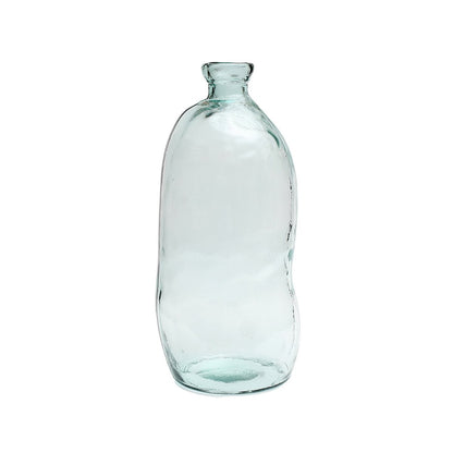 Jinsuo vase af genbrugsglas, stor - Blå