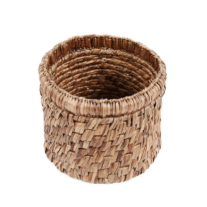 Seagrass basket with diagonal weave - 36 cm