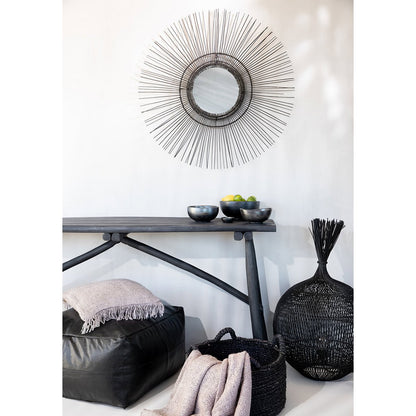 Søgræskurv, sort - Stor, 60 cm