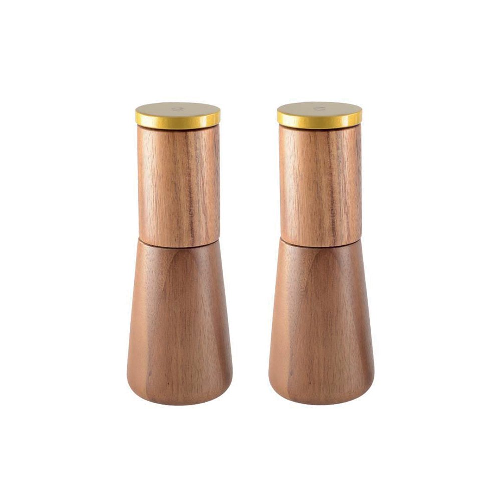 Salz- und Pfefferstreuer aus Holz – 6,5×6,5 cm