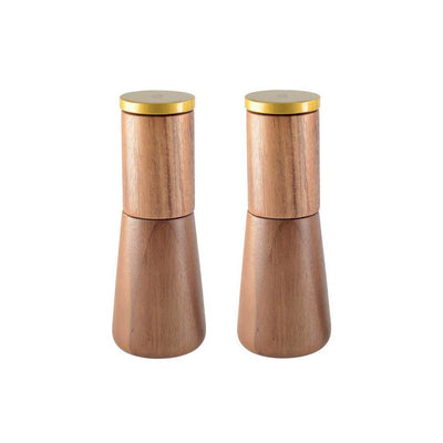 Salz- und Pfefferstreuer aus Holz – 6,5×6,5 cm