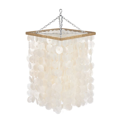 Jernlysekrone 40 × 85 cm - naturlig finish, Indonesien