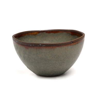 Stoneware cereal bowl, 15 cm - Portuguese handmade
