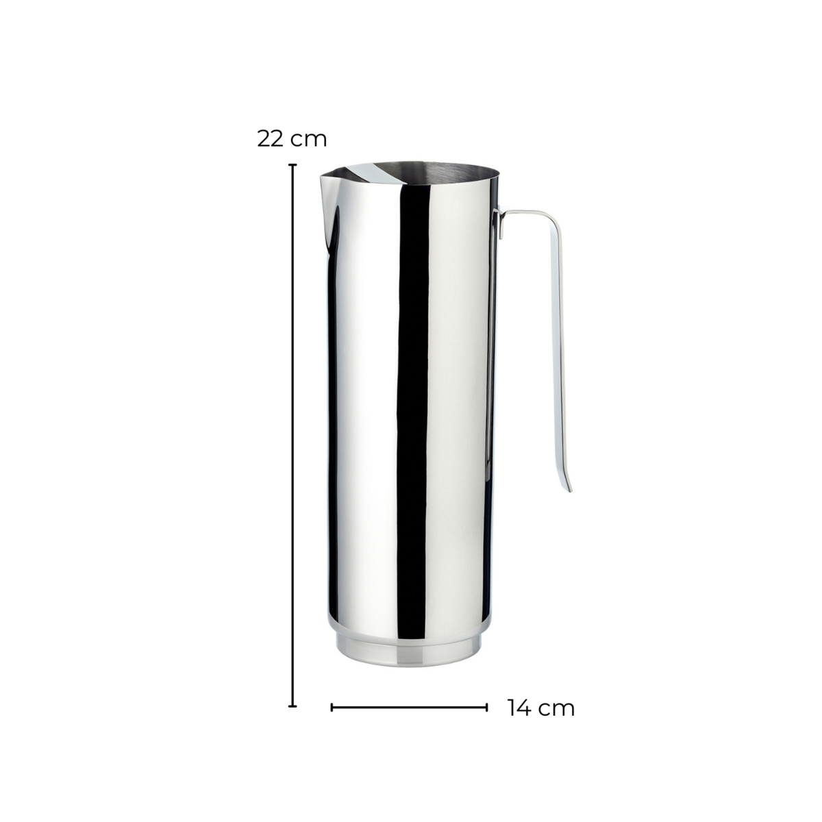 Silver-plated jug Levada 1.5L - elegant pouring